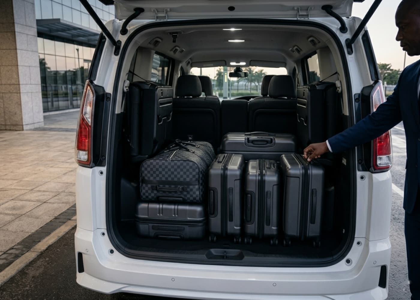 Passenger luggage planning for a LadyBird shuttle trip